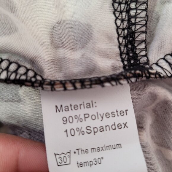 PLOKNRD Women's Plus Size Leopard Blouse Short Sleeve With Pockets Size 22W - Picture 7 of 9